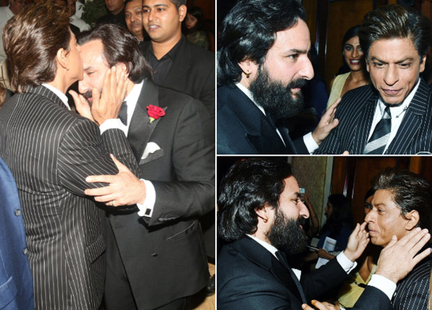 KANTABEN alert! Shah Rukh Khan and Saif Ali Khan's animated meet up reminds us of their iconic comedy scene from Kal Ho Naa Ho