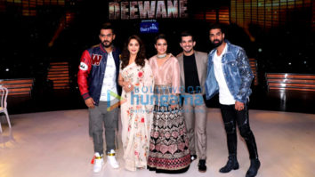 Kajol and Madhuri Dixit snapped on the sets of Dance Deewane