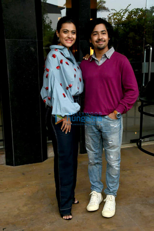 kajol and riddhi sen snapped during helicopter eela promotions 2