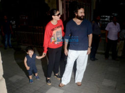 Kareena Kapoor Khan, Saif Ali Khan and Taimur Ali Khan snapped at Kunal Khemu’s residence at Khar