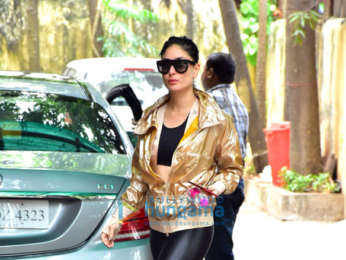 Kareena Kapoor Khan snapped at the gym in Bandra