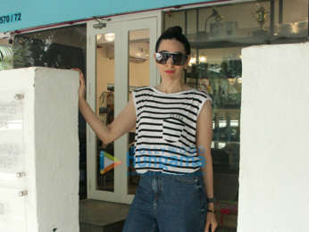 Karisma Kapoor snapped at BBlunt salon
