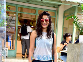 Kiran Rao and Pamela Singh Bhutoria snapped at Kitchen Garden in Bandra