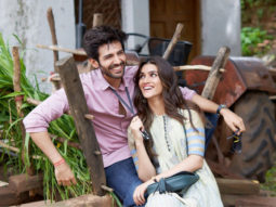 Kriti Sanon and Kartik Aaryan are all smiles as they kick start Luka Chuppi in Gwalior