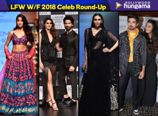 Lakme Fashion Week Winter Festive 2018 Day 3: Shahid Kapoor, Janhvi Kapoor, Karisma Kapoor, Disha Patani, Soha Ali Khan, Huma Qureshi and Saqib Saleem stun as showstoppers!