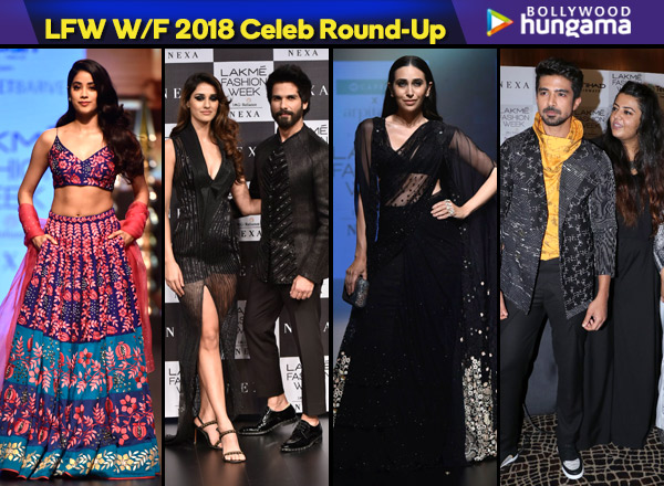 Lakme Fashion Week Winter Festive 2018 Day 3: Shahid Kapoor, Janhvi Kapoor, Karisma  Kapoor, Disha Patani, Soha Ali Khan, Huma Qureshi and Saqib Saleem stun as  showstoppers! : Bollywood News - Bollywood Hungama