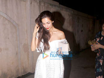 Malaika Arora, Arbaaz Khan, Amrita Arora and her husband snapped attending Malaika's mother's birthday party
