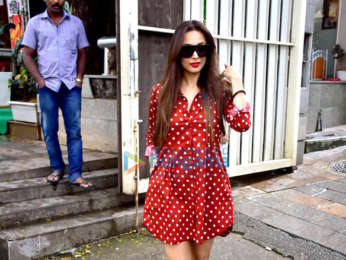 Malaika Arora snapped after salon session in Bandra