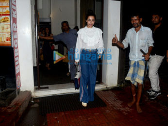 Malaika Arora spotted at Bastian in Bandra