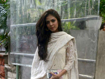 Malavika Mohanan snapped at Kitchen Garden in Bandra