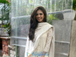 Malavika Mohanan snapped at Kitchen Garden in Bandra