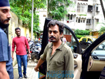 Nawazuddin Siddiqui snapped in Bandra for a shoot