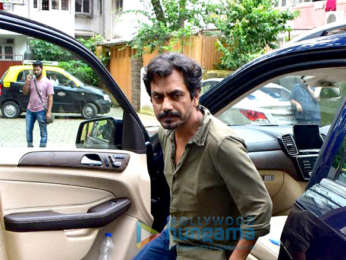 Nawazuddin Siddiqui snapped in Bandra for a shoot