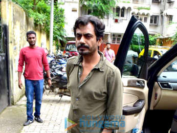 Nawazuddin Siddiqui snapped in Bandra for a shoot