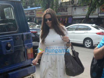 Neha Dhupia snapped at Khar