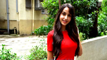 Nora Fatehi snapped at Maddock Films’ office in Bandra