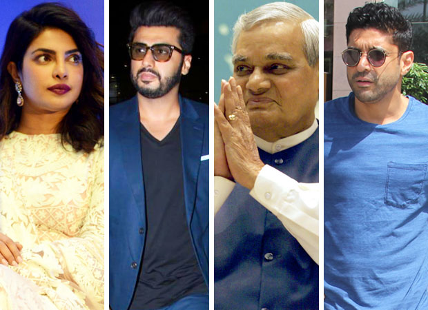 Priyanka Chopra, Arjun Kapoor, Farhan Akhtar and others offer condolences after the demise of former Prime Minister Atal Bihari Vajpayee