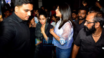 Priyanka Chopra, Janhvi Kapoor and Ishaan Khatter snapped at Bastian in Bandra