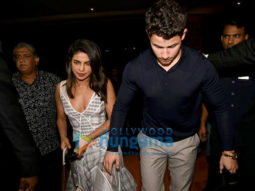 Priyanka Chopra and Nick Jonas snapped after dinner at JW Marriott in Juhu
