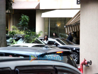 Priyanka Chopra, Nick Jonas and with family snapped at St. Catherine's orphanage in Andheri