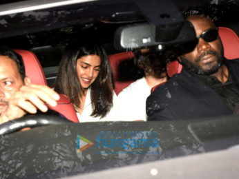 Priyanka Chopra, Nick Jonas and with family snapped at St. Catherine's orphanage in Andheri