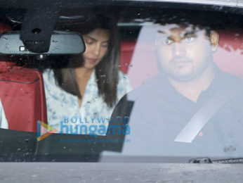 Priyanka Chopra spotted at Sanjay Leela Bhansali's office in Juhu