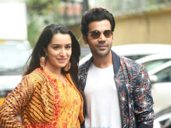 Rajkummar Rao and Shraddha Kapoor snapped promoting their film Stree
