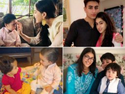 Rakshabandhan 2018: Sara Ali Khan, Ibrahim Ali Khan celebrate Rakhi with little ones Taimur Ali Khan and Inaaya Naumi Kemmu