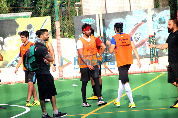 ranbir kapoor ishaan khatter and others snapped during a football match 4