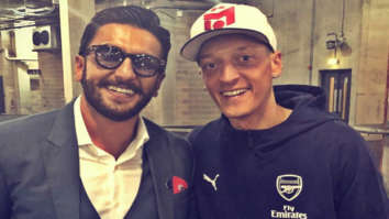 Ranveer Singh had a fanboy moment when he meets Arsenal star Mesut Ozil