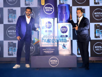 Ranveer Singh snapped at Nivea Men product launch at JW Marriott in Juhu