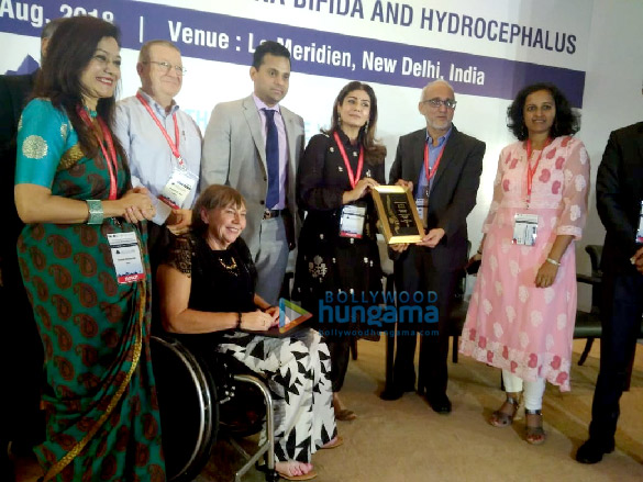 raveena tandon graces the 28th international convention on spina bifida and hydrocephalus in delhi 2