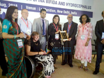 Raveena Tandon graces the 28th International Convention on Spina Bifida and Hydrocephalus in Delhi