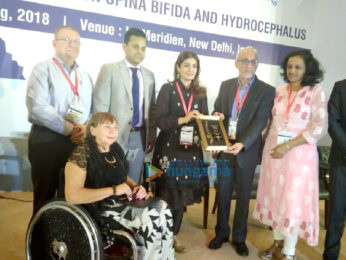 Raveena Tandon graces the 28th International Convention on Spina Bifida and Hydrocephalus in Delhi