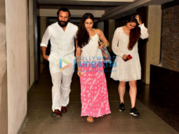 Saif Ali Khan, Kareena Kapoor Khan and Sara Ali Khan spotted at Kunal Khemu’s house