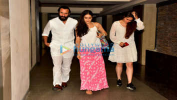Saif Ali Khan, Kareena Kapoor Khan and Sara Ali Khan spotted at Kunal Khemu’s house