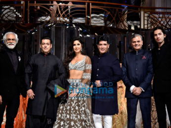 Salman Khan and Katrina Kaif walks the ramp for Manish Malhotra’s fashion show