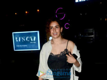 Sanya Malhotra, Fardeen Khan and others snapped at Yauatcha in BKC