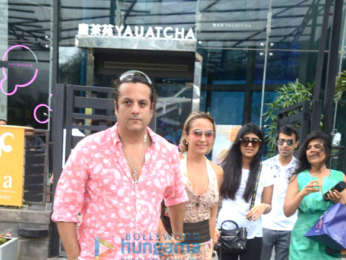 Sanya Malhotra, Fardeen Khan and others snapped at Yauatcha in BKC
