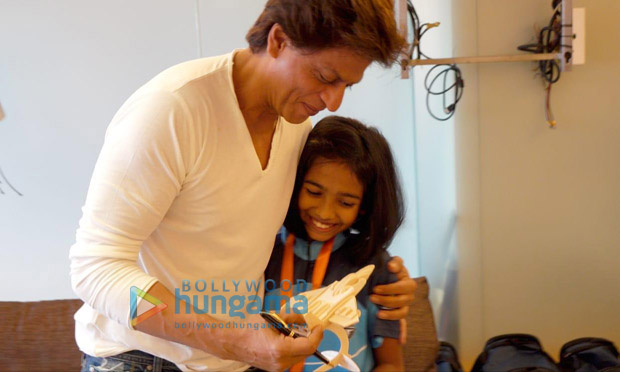 Shah Rukh Khan meets childhood cancer survivors who will represent India at the World Children's Winners games 2018 in Moscow