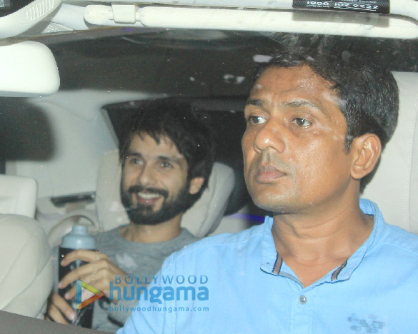 shahid kapoor spotted at sunny super sound 2