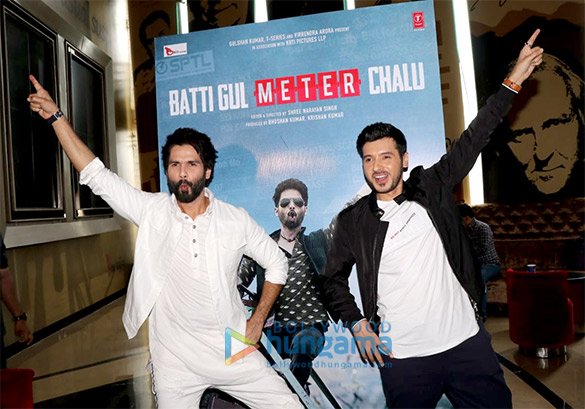 shahid kapoor and shraddha kapoor launch the trailer of batti gul meter chalu 12