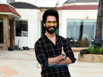 Shahid Kapoor and Shraddha Kapoor snapped promoting their film Batti Gul Meter Chalu