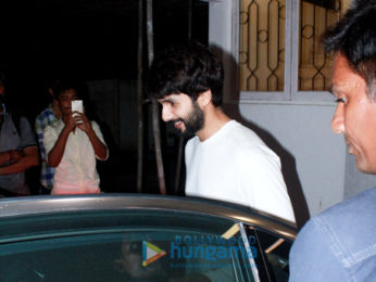 Shahid Kapoor and Shraddha Kapoor spotted at Sunny Super Sound in Juhu