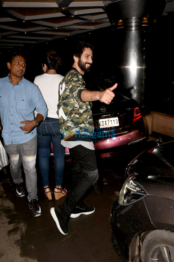 shahid kapoor snapped at sun and sand hotel in juhu 5