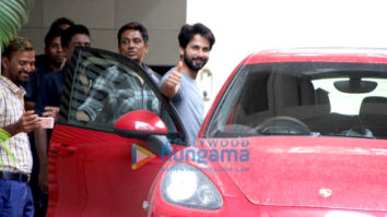 Shahid Kapoor snapped in Bandra