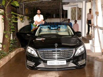 Shahid Kapoor snapped in Mumbai