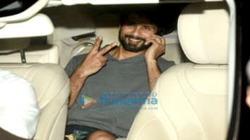 Shahid Kapoor snapped out and about in Mumbai