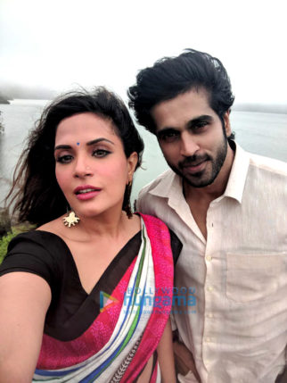 On The Sets Of The Movie Shakeela