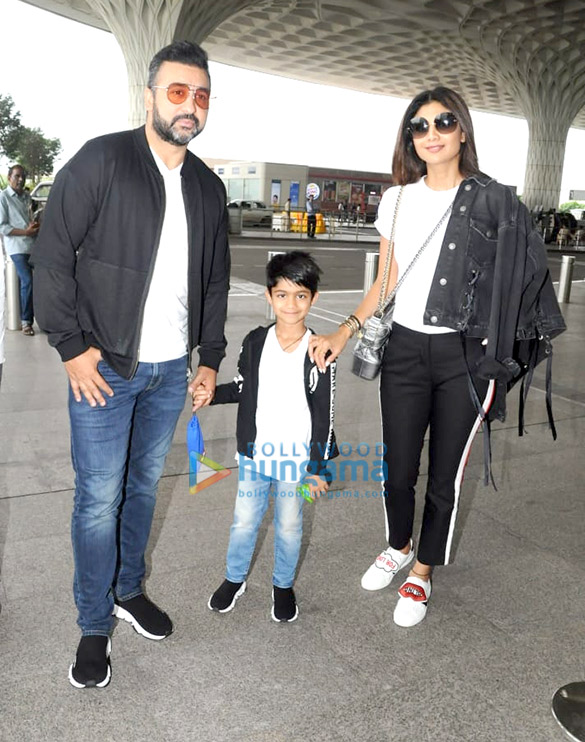 shilpa shetty raj kundra tripti dimri avinash tiwari snapped at the airport 1